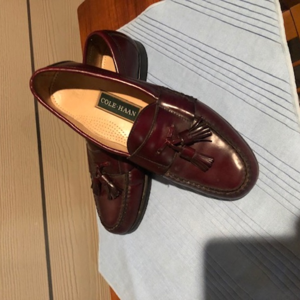 Cole Haan Cordovan Tassell Loafers